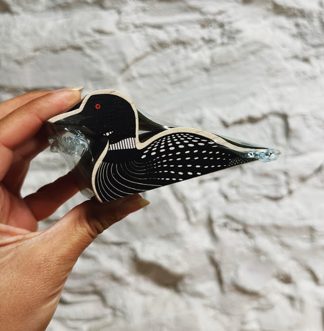 Loon Bird Doorstop