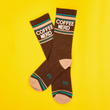 Load image into Gallery viewer, Coffee Nerd Gym Sock
