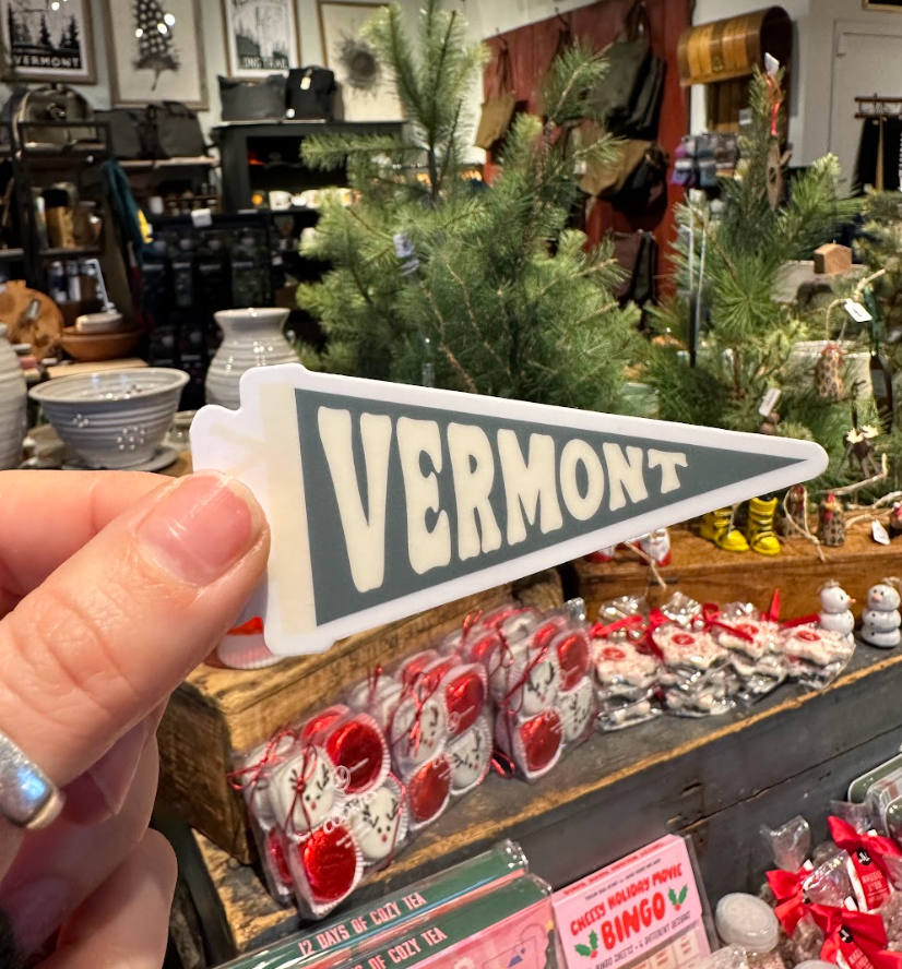 Vermont Pennant Sticker