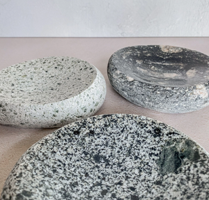 Funky Rock Designs Stone Dish