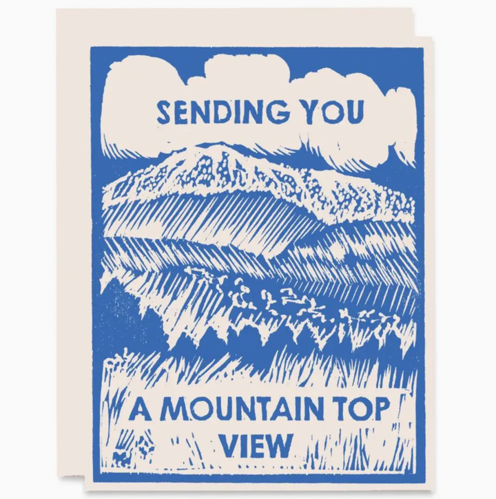 mountain top view card - HP8