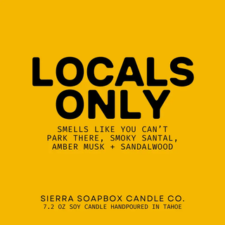 Locals Only Candle