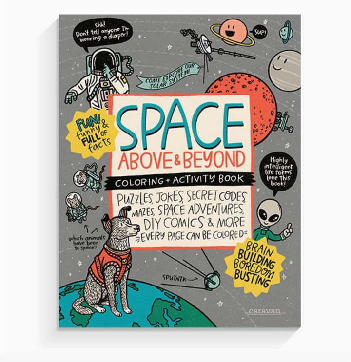 Space Above and Beyond Coloring Book