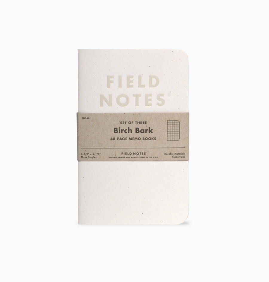 Field Notes Birch Bark 3 Pack