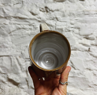 Vermont-Made Birch Tree Stoneware Mug