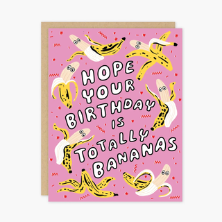 Birthday Bananas Card