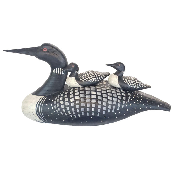 Loon Duck Decoy With Two Passengers - PICKUP ONLY
