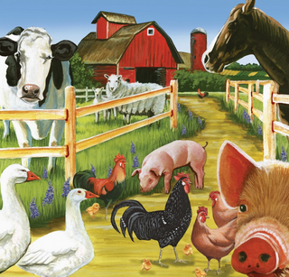 Welcome to the Farm Floor Puzzle - 36 Piece