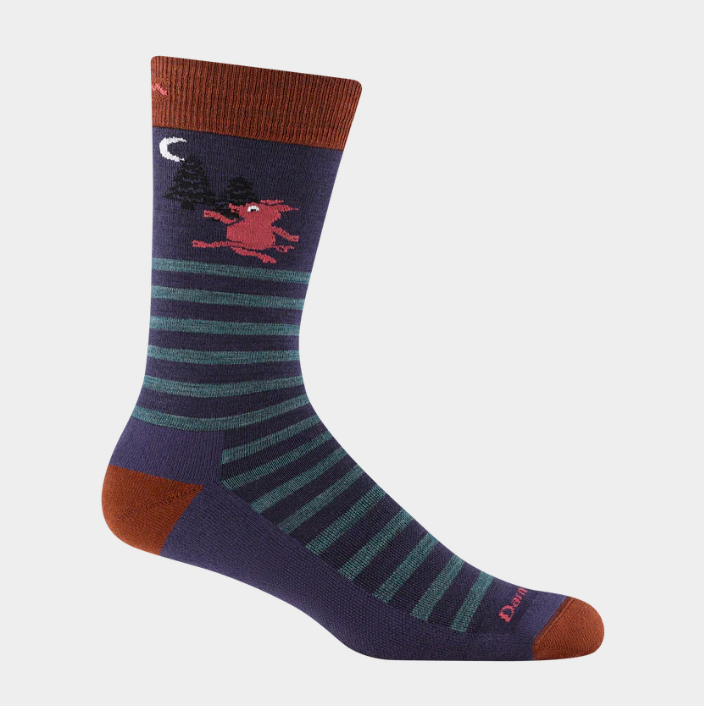 Darn Tough Men's Sock Wild Life Crew Sock - 6069 Blackberry