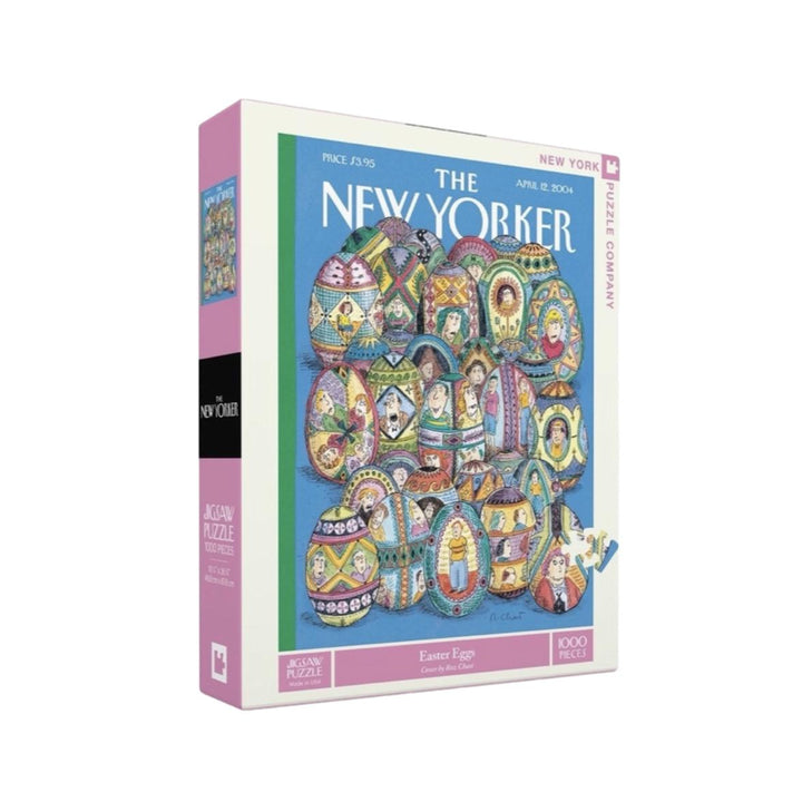 New Yorker Cover Easter Eggs Puzzle - 1000 Piece