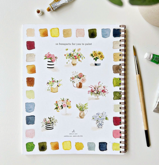 Watercolors Workbook - Bouquets