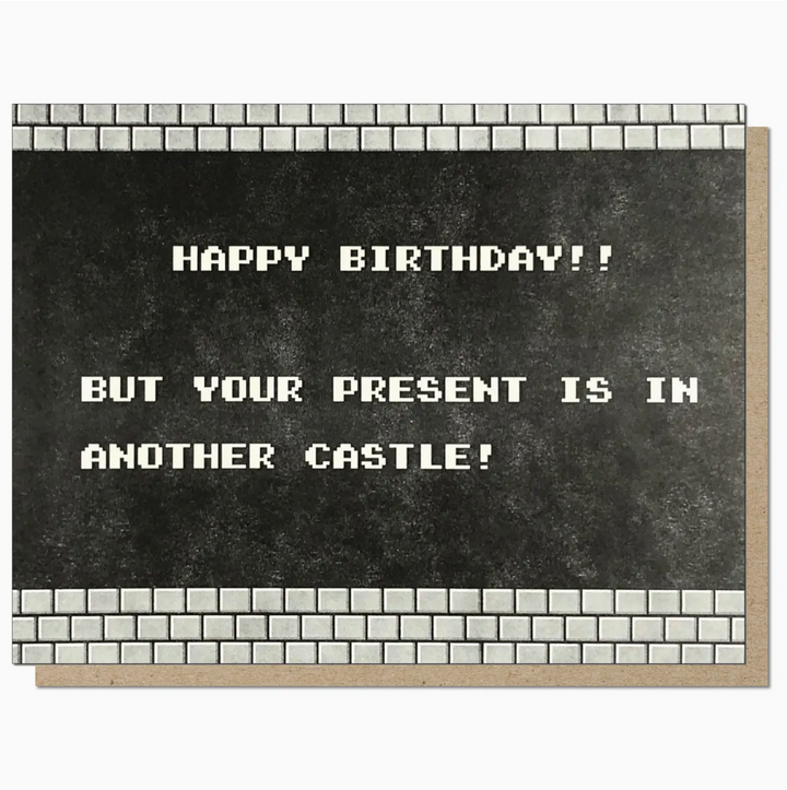 Classic Mario Birthday Card - GS5