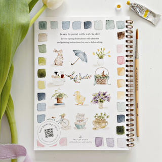 Watercolors Workbook - Spring