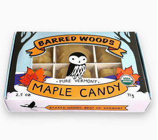 Pure Organic Vermont Maple Candy - 6 Piece Box