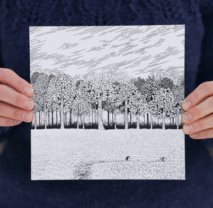 Summer Explorers Print - 8x8