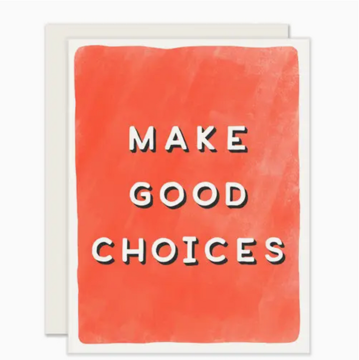 make good choices card - SS4