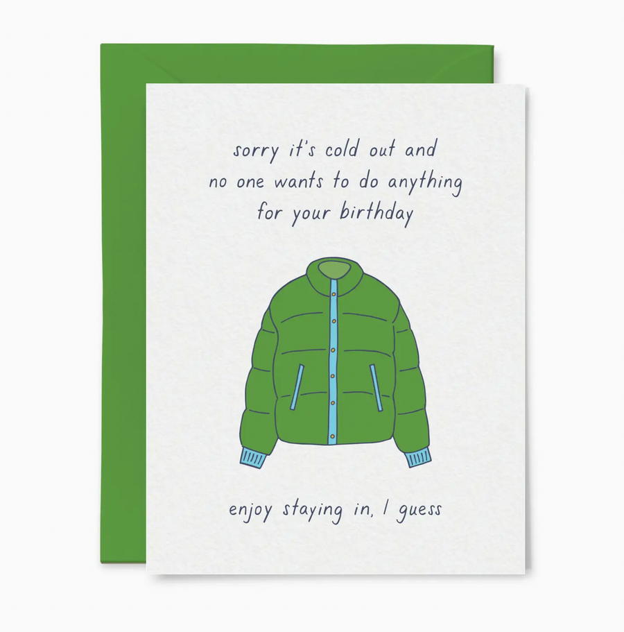 enjoy staying in birthday card - TH5