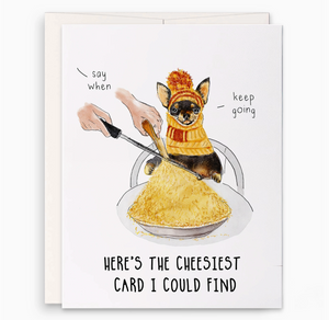 cheese dog card - LS1