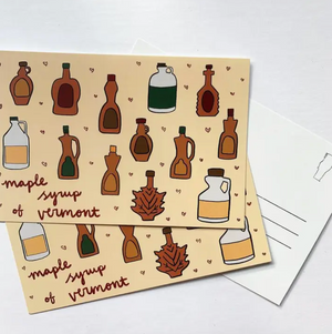 Maple Syrup Postcard
