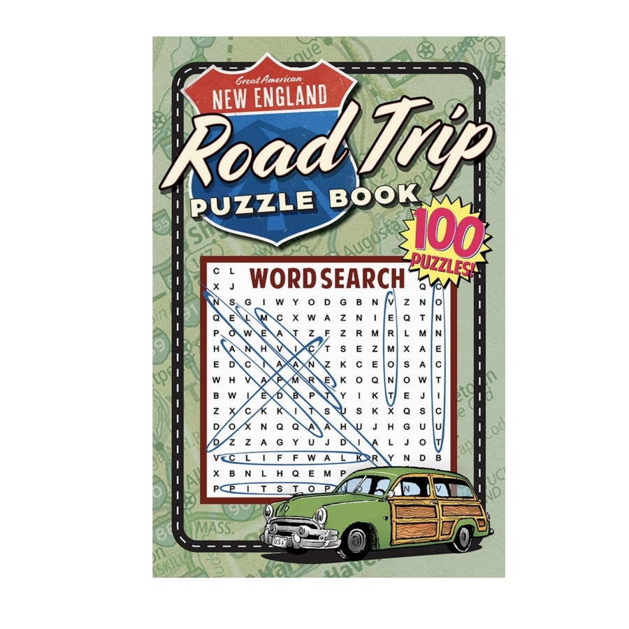 New England Road Trip Puzzle Book