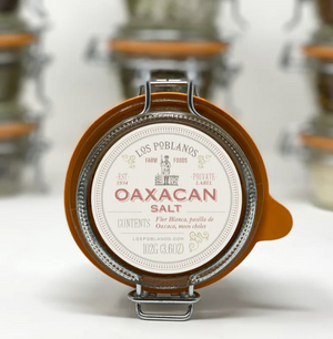 Oaxacan Salt in reusable jar