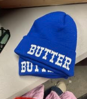 Blue Butter Beanie