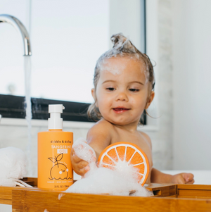 Kids All-Natural Shampoo, Body Wash &amp; Bubbles - Tangerine