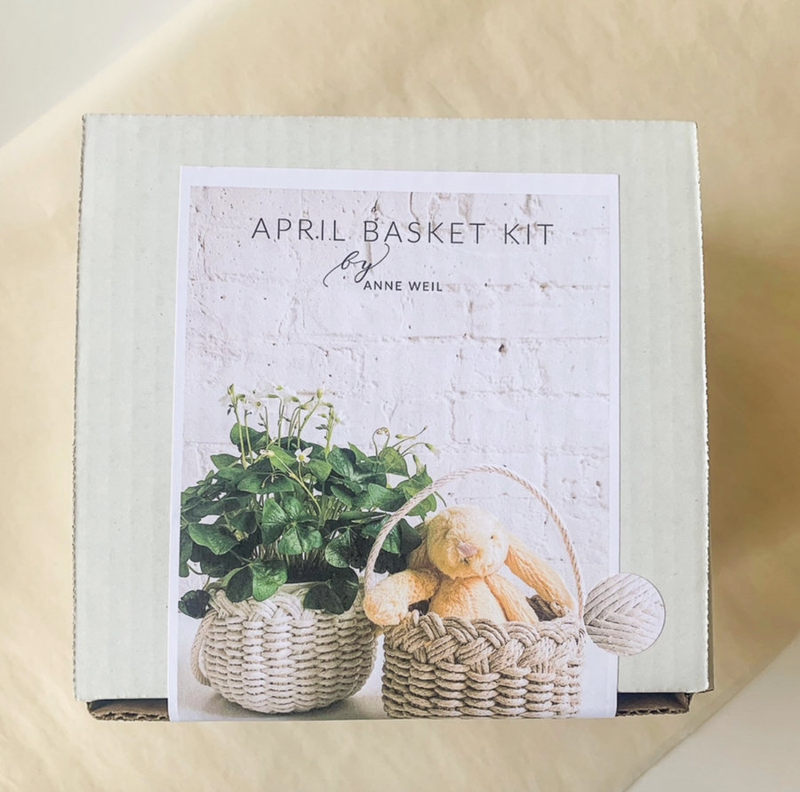 April Basket DIY Kit - Stone