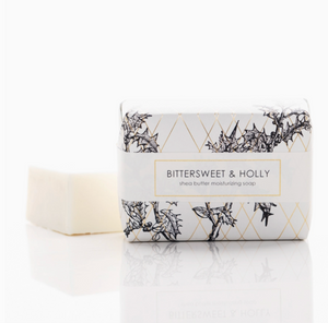 Shea Butter Soap Bar - Bittersweet &amp; Holly