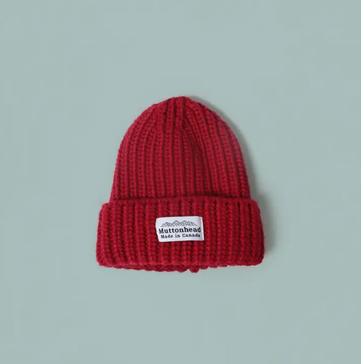 Nordic Knit Baby Toque - Poppy