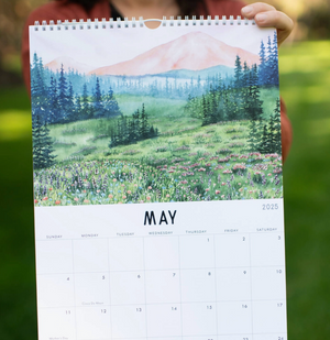 Wild Wanderings 2025 Wall Calendar