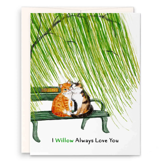 Willow Tree Cats Card