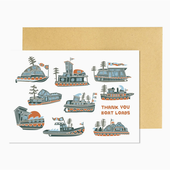 thank you boat loads card - WO1