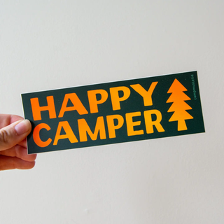 Happy Camper Sticker