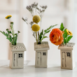 Load image into Gallery viewer, Ceramic House Flower Bud Vase - Assorted Single
