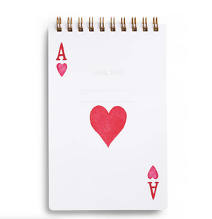 Spiral Task Pad Notebook - Ace Card