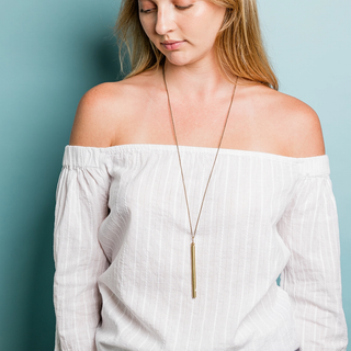 Long Whistle Necklace 32"