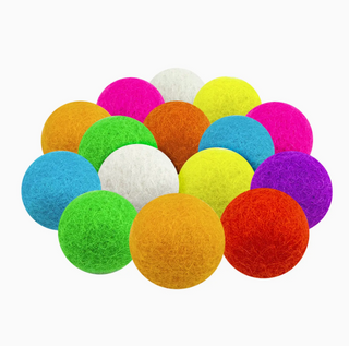 Felt Ball Slingshot Ammo - Jar of 25