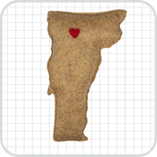 Wool Felt Sewing Kit - Vermont State