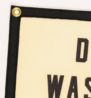 Don't Wash The Cast Iron Skillet Camp Flag