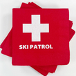 Load image into Gallery viewer, Ski Patrol Cocktail Napkins
