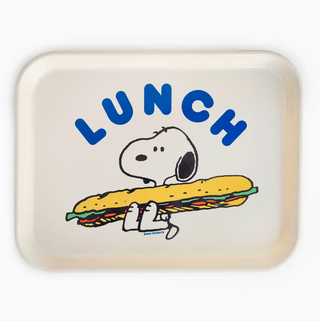 Large Snoopy Lunch Tray