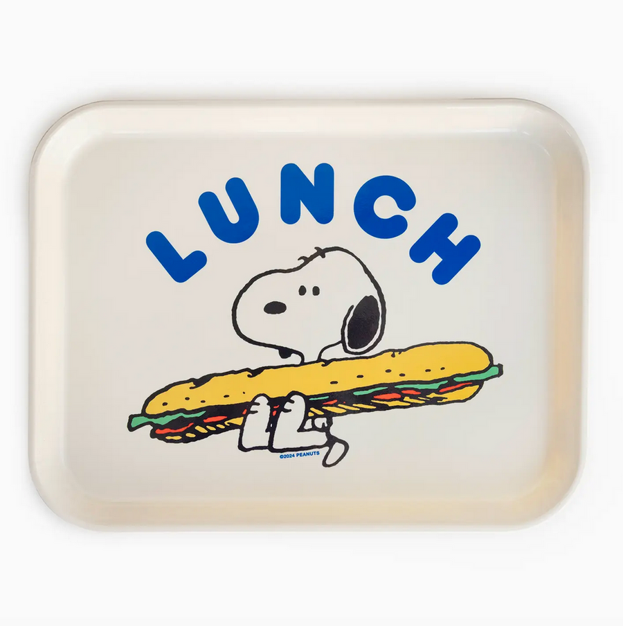 Large Snoopy Lunch Tray