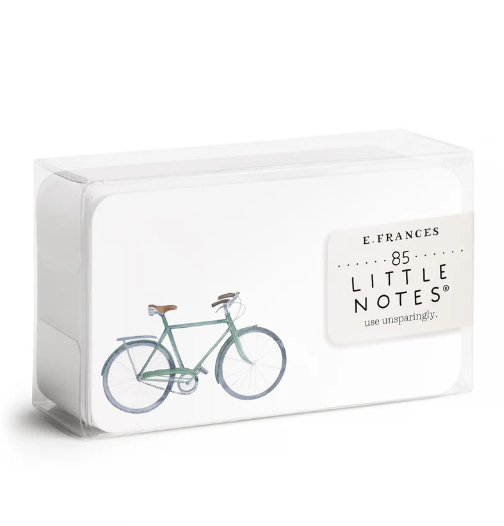 E Frances Little Notes - Bicycle