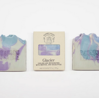 Barnes Made Glacier Soap