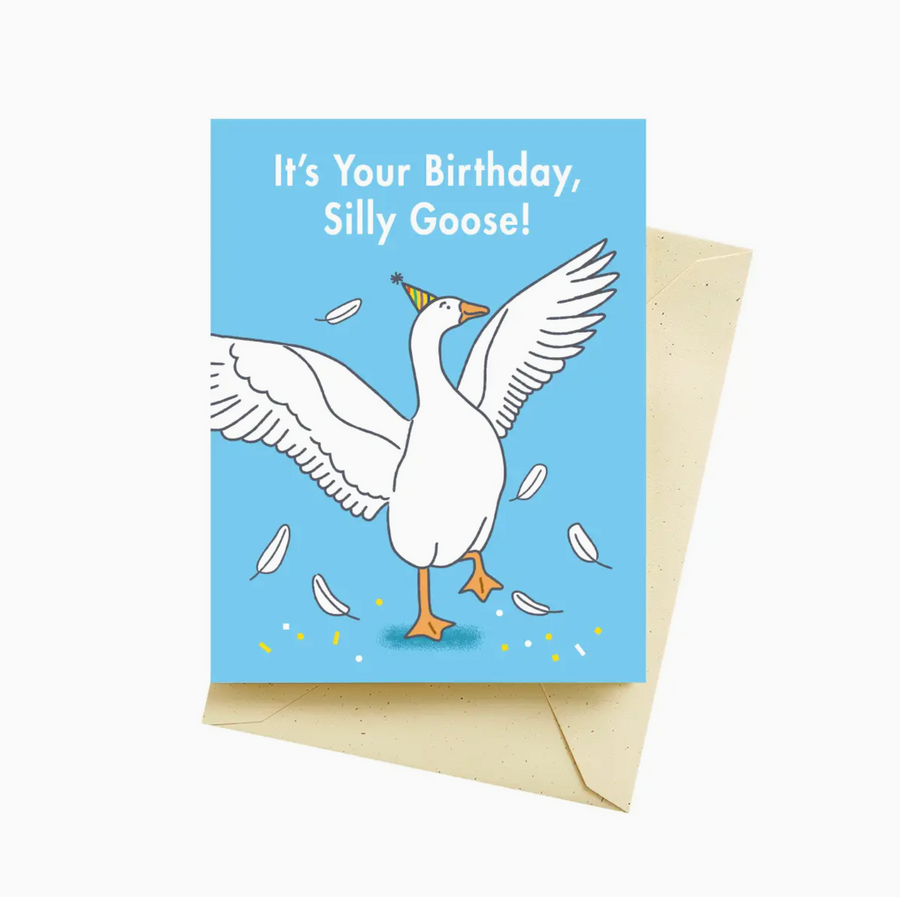 silly goose birthday card - SG5