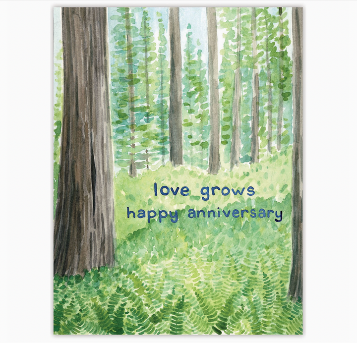 love grows card - YA1