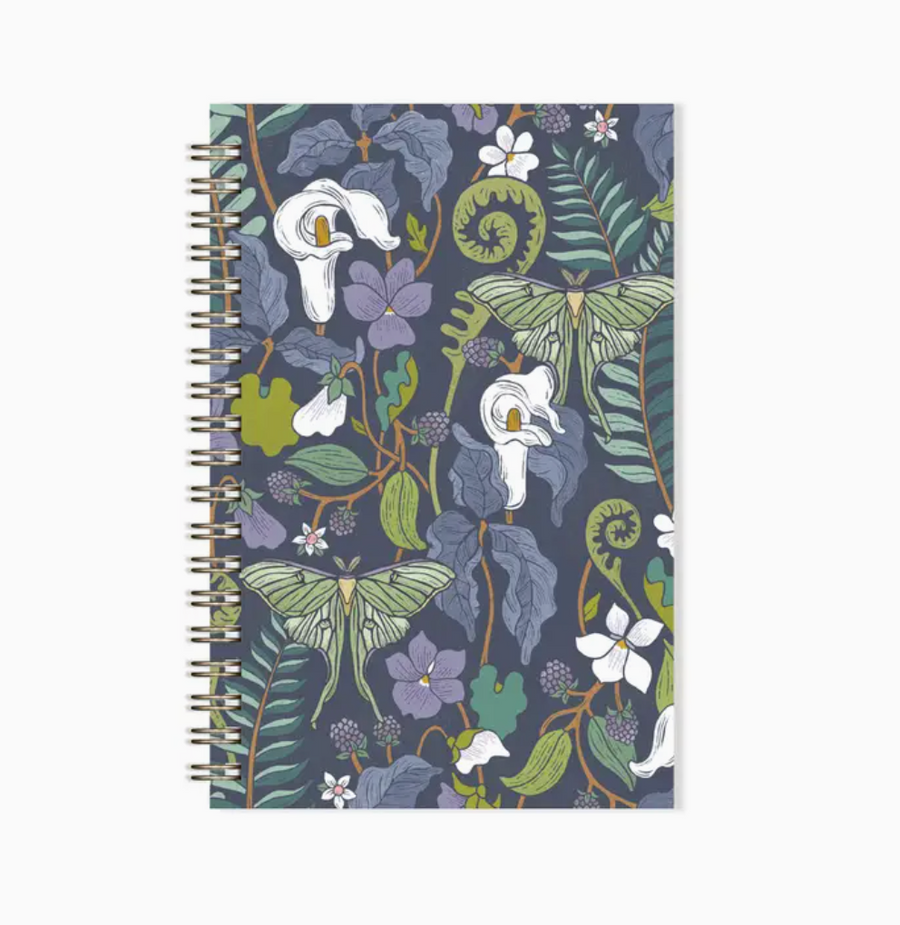 Woodland Bramble Spiral Notebook