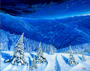 Spruce Peak Matted Print - 16x20