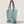 Load image into Gallery viewer, Hana Merino Wool Tote - Spruce &amp; Black

